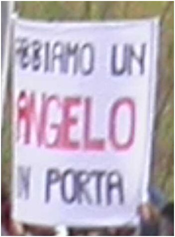 abbiamounangeloinporta